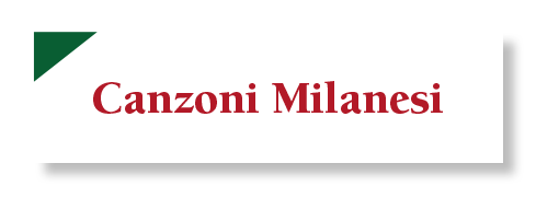 Canzoni Milanesi